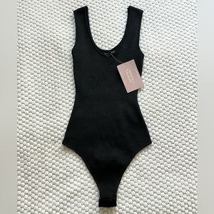 NEW Black Bodysuit Size SMALL